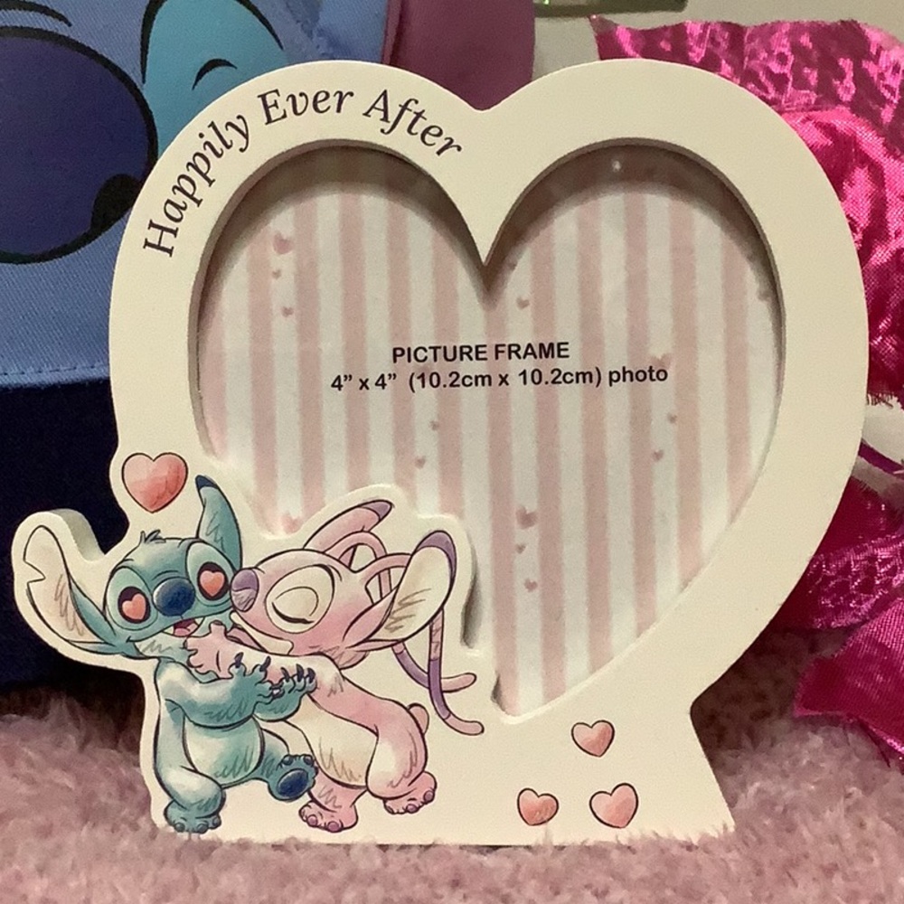 Lilo and stitch happy ever after photo frame